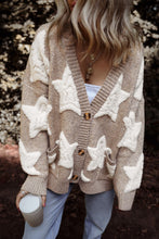 Load image into Gallery viewer, Cozy Star Cardigan
