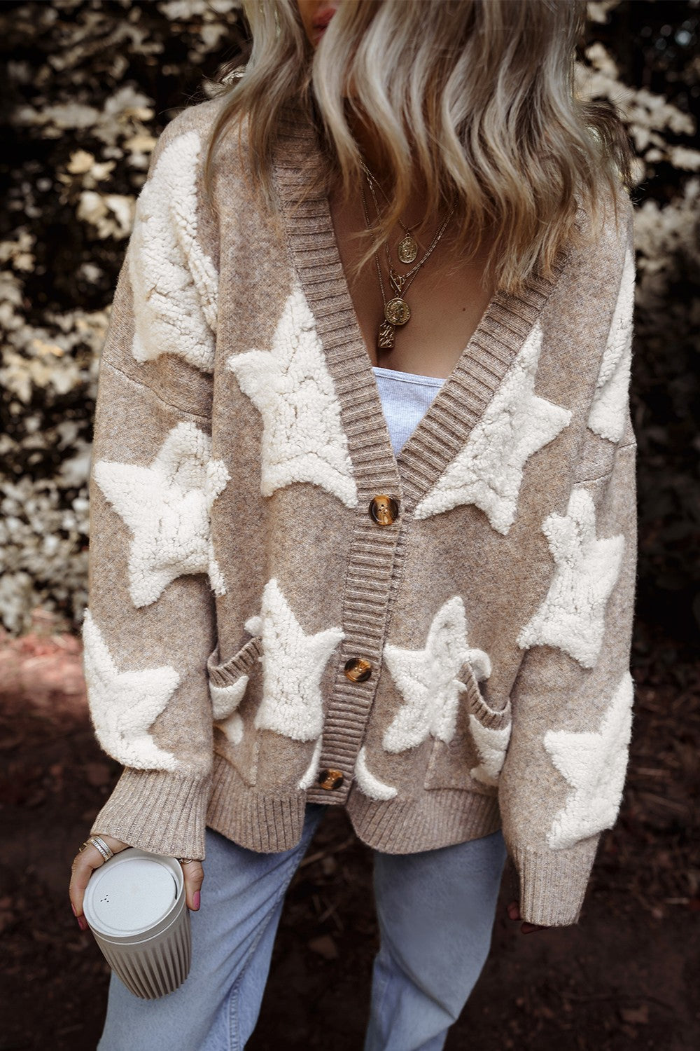 Cozy Star Cardigan