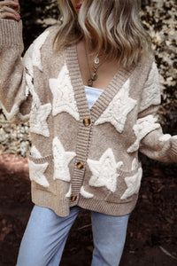 Cozy Star Cardigan