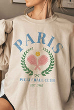 Load image into Gallery viewer, PARIS PICKLEBALL CLUB Graphic Sweatshirt
