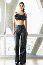 Load image into Gallery viewer, PU Wide Leg Faux Leather Pants

