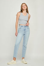 Load image into Gallery viewer, Hidden Jeans Zoey High Rise Straight Leg
