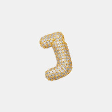 Load image into Gallery viewer, Rhinestone Bubble Initial Necklace A-K
