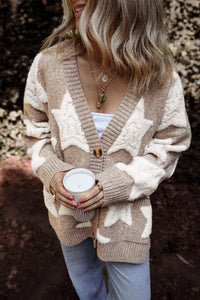 Cozy Star Cardigan