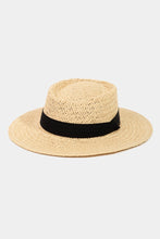 Load image into Gallery viewer, Banded Straw Hat
