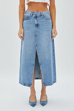 Load image into Gallery viewer, Hidden Jeans Peyton Maxi Crossover Skirt with Side Slit
