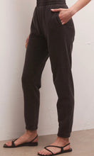 Load image into Gallery viewer, Z Supply Slim Knit Joggers, Washed Black
