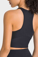 Load image into Gallery viewer, Racerback Cropped Sports Tank
